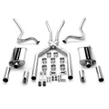 64-66 Ford Mustang Abgasanlage - Magnaflow Street Series - Edelstahl - 2,5 Zoll