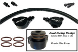 18-23 Ford Mustang GT (5.0) Motoröl Schlauch - Zylinderkopf Kühler - Hinten