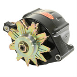 64-73 Ford Mustang Lichtmaschine - Powermaster - 150 A - Schwarz - Keilriemen - Intern geregelt