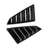 24-26 Ford Mustang (Coupe) Aufsatz für Scheibe - Schwarz Glanz