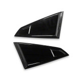 24-26 Ford Mustang (Coupe) Aufsatz für Scheibe - Schwarz Glanz - Offen