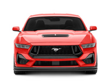 24-26 Ford Mustang Spoiler - Schwarz Vorne unten