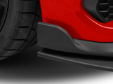 24-26 Ford Mustang Spoiler - Schwarz Vorne unten