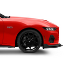 24-26 Ford Mustang Spoiler - Schwarz Vorne unten
