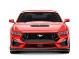 24-26 Ford Mustang Spoiler - Schwarz Vorne unten
