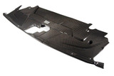 24-26 Ford Mustang Abdeckung Kühlerträger - Carbon Oben