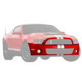 10-14 Ford Mustang (5.0, 5.4, 5.8) Stoßfänger - Ford OEM - GT500 Vorne