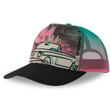 Baseball Cap - Ford Mustang Miami Vibes - Black Bill