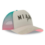 Baseball Cap - Ford Mustang Miami Vibes - Rainbow