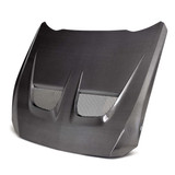 24-25 Ford Mustang Motorhaube - Carbon - Type-GTD
