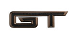 24-26 Ford Mustang GT Emblem Heckklappe - "GT" - Bronze