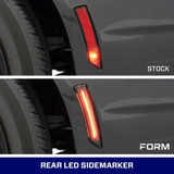 24-26 Ford Mustang Seitenmarkierungsleuchte - LED - Rot/Orange