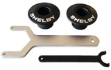 20-22 Ford Mustang Shelby GT500 Haubenhalter Ring Kit - Shelby - Schwarz