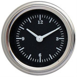 Uhr - Hot Rod - 2 1/8 " - Weißer Zeiger - Flach