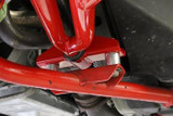 10-14 Ford Mustang Fahrwerkslenker - Verstellbar - Rot Vorne