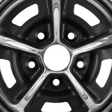 64-73 Ford Mustang Felge - Magnum 500 - Graue Taschen - 2.13" Mittelloch