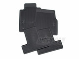 10-14 Ford Mustang Fußmatten Set - Schwarz Vorne und hinten