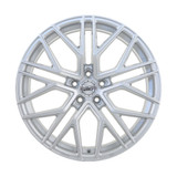15-23 Ford Mustang Komplettradsatz - Elegance E2FF - Deep Concave - 9,5x20 Zoll & 10,5x20 Zoll - Hyper Silber - Used