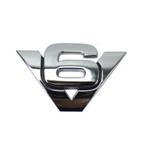 Emblem - V6 - Chrom