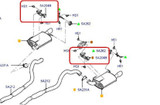 05-14 Ford Mustang (4.0, 4.6, 5.0) Halter Abgasanlage