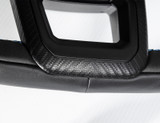 24-26 Ford Mustang Lenkrad - OEM Dark Horse - Leder mit blauen Nähten - inkl. Schalter