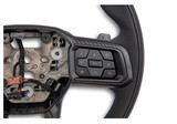 24-26 Ford Mustang Lenkrad - OEM Dark Horse - Leder mit blauen Nähten - inkl. Schalter