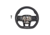24-26 Ford Mustang Lenkrad - OEM Dark Horse - Leder mit blauen Nähten - inkl. Schalter