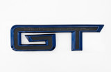 24-26 Ford Mustang GT Emblem Heckklappe - "GT California Special" - Blau
