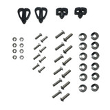 67-68 Ford Mustang Motor Styling Kit - Stainless Steel