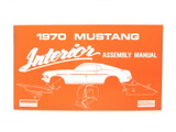 1970 Ford Mustang Technisches Handbuch - Innenraum