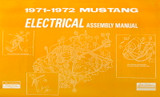 71-72 Ford Mustang Technisches Handbuch - Elektrik