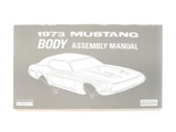 1973 Ford Mustang Technisches Handbuch - Karosserie