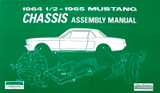64-65 Ford Mustang Technisches Handbuch - Fahrwerk