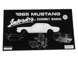 1965 Ford Mustang Technisches Handbuch - Innenraum