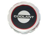 64-73 Ford Mustang Kühlerdeckel - Aluminium - 14 psi - Coolant-Schriftzug