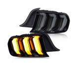 15-23 Ford Mustang Satz Rücklichter komplett - EU Modell - Sequentiell (EPM / 7 Modi) - Rauchglas mit TÜV - Gebraucht
