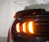 15-23 Ford Mustang Satz Rücklichter komplett - EU Modell - Sequentiell (EPM / 7 Modi) - Rauchglas mit TÜV - Gebraucht