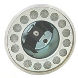 64-73 Ford Mustang Öldeckel - FOMOCO Logo - Chrom - Gesteckt