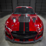 20-22 Ford Mustang Shelby GT500 (5.2) Motorhaube - Shelby GT500 Signature - Carbon