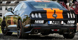 15-17 Ford Mustang GT (Convertible/Coupe - 5.0) Schalldämpfer-Set - NAP - Carbon