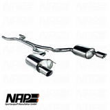 15-17 Ford Mustang GT (Convertible/Coupe - 5.0) Schalldämpfer-Set - NAP - Edelstahl poliert