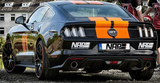 15-17 Ford Mustang GT (Convertible/Coupe - 5.0) Schalldämpfer-Set - NAP - Edelstahl poliert