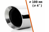 15-16 Ford Mustang (Convertible/Coupe - 2.3) Schalldämpfer-Set - NAP - Edelstahl poliert