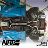 15-17 Ford Mustang GT (Convertible/Coupe - 5.0) NAP - Klappenauspuff - Schwarz