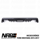 15-17 Ford Mustang GT (Convertible/Coupe - 5.0) NAP - Klappenauspuff 4-Rohr- Carbon
