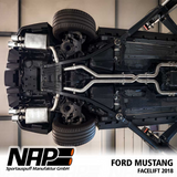 18-23 Ford Mustang GT (Convertible/Coupe - 5.0) NAP - Klappenauspuff 4-Rohr- Carbon