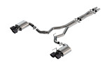 Abgasanlage - Borla Atak - 4 Rohr - Carbon Blenden