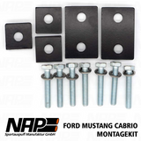 15-23 Ford Mustang (Convertible) Abgasanlage - NAP - Montagekit Klappenauspuffanlagen - Cabrio