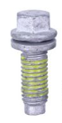 Schraube Schwungrad - M10 x 25mm - Druckplatte an Schwungrad