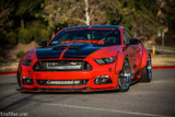 15-17 Ford Mustang GT Set Kotflügelverbreiterung - 2.5 Zoll - Carbon Vorne